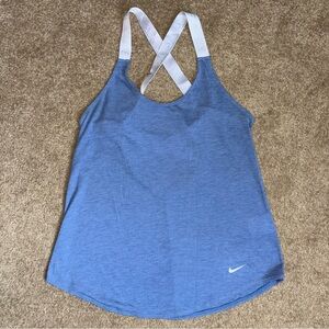 Nike Dri-Fit Cross Strappy Workout Tank - Loose Fit. Size Small.